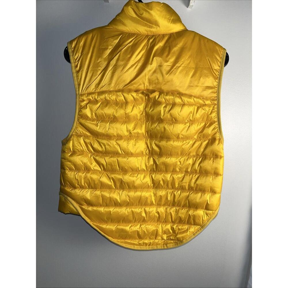 NWT JoyLab Quilted Puffer Vest Lily Yellow Full Zip Pockets Size XS NWT - Picture 7 of 8